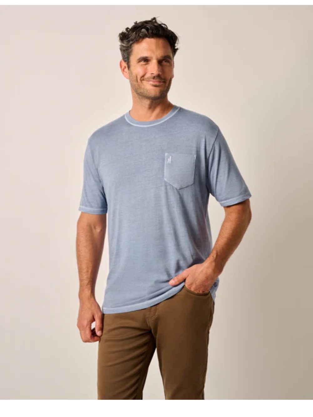 NWT Johnnie-O Dale Cotton Blend T-Shirt